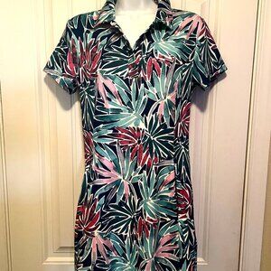 Sigred Olsen Size Small short sleeve Zip Pockets Golf Tennis Dress